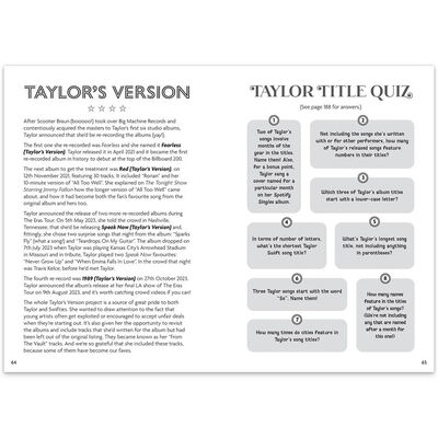 The Taylor Swift Activity Book image number 5