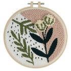 Punch Needle Hoop Kit: Foliage Floral image number 2