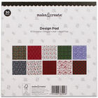 Christmas Tartan Design Pad: 6 x 6 Inches image number 2