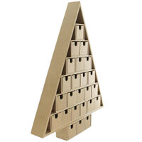 Christmas Tree Wooden Advent Calendar