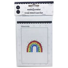 Cross Stitch Card Set: Rainbow image number 1