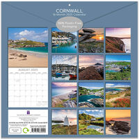 2025 Cornwall 16 Month Calendar