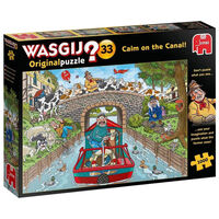 Wasgij Original 33: Calm On The Canal! 1000 Piece Jigsaw Puzzle