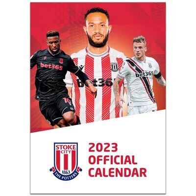 A3 Official Stoke City FC 2023 Calendar image number 1