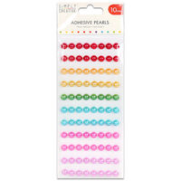 Assorted Coloured Adhesive Peals