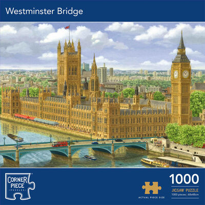 Westminster Bridge 1000 Piece Jigsaw Puzzle image number 1