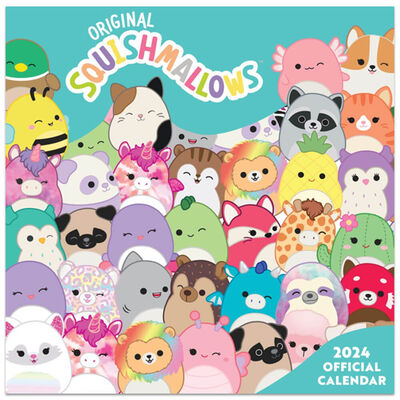 2024 Squishmallows Square Calendar From 0.25 Gbp 
