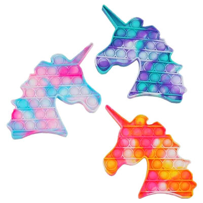 Push Popper Unicorn: Assorted Tie-Dye image number 2