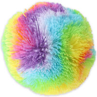 Giant Rainbow Fluffy Ball