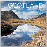 2025 Scotland 16 Month Calendar