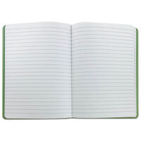 A5 Casebound Green Notebook