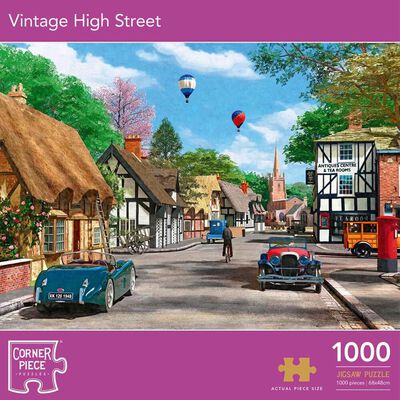 Vintage High Street 1000 Piece Jigsaw Puzzle image number 1