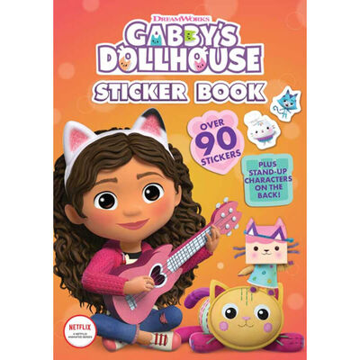 Gabby's Dollhouse: Let's Give It a Go! Activity Book with Pencil Topper  (Book Plus)