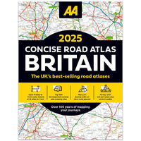 AA 2025 Britain Concise Road Atlas