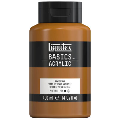 Liquitex Basics Acrylic Paint 400ml: Raw Sienna image number 1