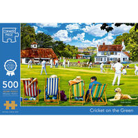 Cricket on the Green 500 Piece Jigsaw Puzzle