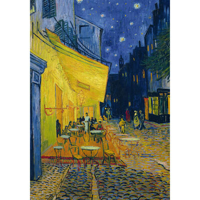Vincent van Gogh Cafe Terrace 1000 Piece Jigsaw Puzzle image number 2