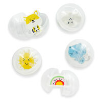 Cute Crew Eraser Set: Pack of 6