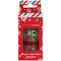 Glow in the Dark Snowman Squishy