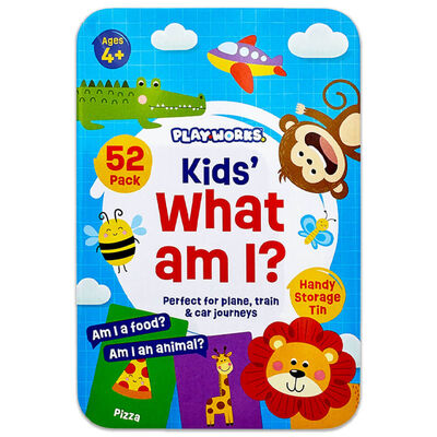 PlayWorks What Am I? Travel Tin Game image number 1