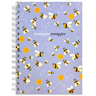 A5 Buzzing Bee 2024-2025 Week to View Academic Diary image number 1