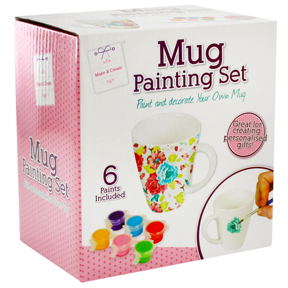 Paint Your Own Mug Kit | The Works