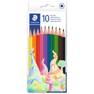 Staedtler Colouring Pencils: Pack of 10 image number 1