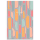A4 Casebound Muted Abstract Notebook image number 1