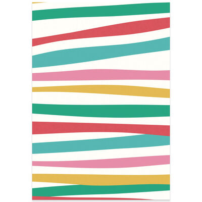 A5 Flexi Coloured Stripe Notebook image number 1