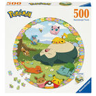 Pokemon 500 Piece Circular Jigsaw Puzzle image number 1