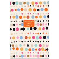 A4 Casebound Multicolour Thoughts & Ideas Notebook