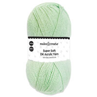 DK Acrylic Yarn: Sage Green 100g