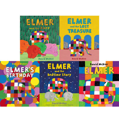 Elmer: 10 Kids Picture Book Ziplock Bundle image number 2