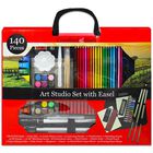 Crawford & Black 140 Piece Art Studio Set with Easel image number 1