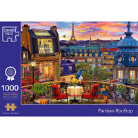 Parisian Rooftop 1000 Piece Jigsaw Puzzle