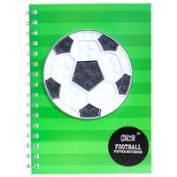 A5 Football Popper Notebook