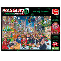 Wasgij Christmas 12 The Big Turn On! 1000 Piece Jigsaw Puzzle