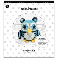 Crochet Craft Kit: Owl