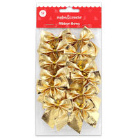 Christmas Ribbon Bows: Assorted