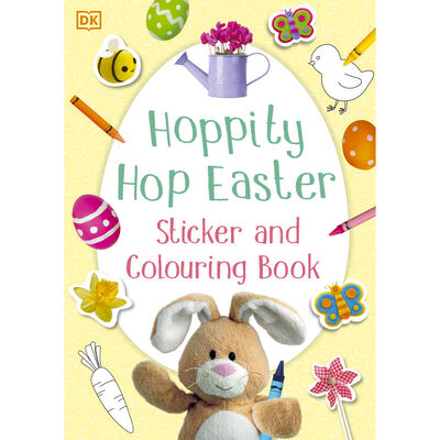 Hoppity Hop Easter Sticker and Colouring Book image number 1