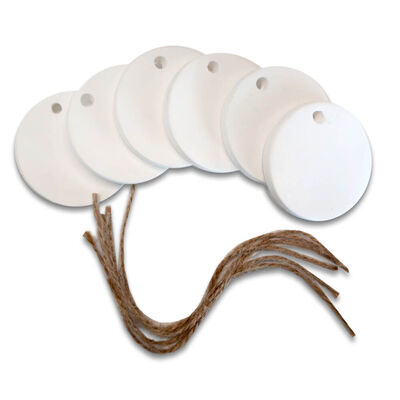 Ceramic Hanging Discs: Pack of 6 image number 3