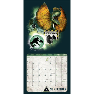 Official Jurassic World Dominion 2023 Square Calendar image number 2