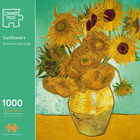 Vincent van Gogh Sunflowers Art 1000 Piece Jigsaw Puzzle image number 1