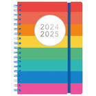 A5 Day A Page Rainbow 2024-2025 Academic Diary image number 1