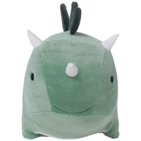 PlayWorks Hugs & Snugs Plush: Green Dino