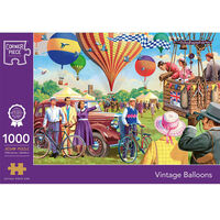 Vintage Balloons 1000 Piece Jigsaw Puzzle