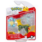 Pokemon Battle Figure Set: Squirtle, Boltund and Machop image number 1