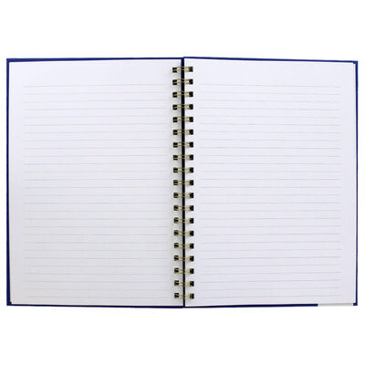 B5 Wiro Blue Notebook From 3.00 GBP | The Works