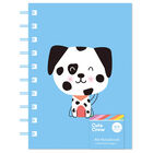 A6 Cute Crew Dog Wiro Notebook image number 1