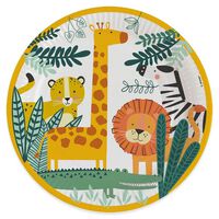 Safari Paper Plates: Pack of 8
